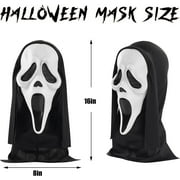 Skull Ghost Mask - Scary Halloween Costume Accessory
