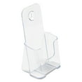 thumbnail image 4 of Deflecto Docuholder for Countertop/Wall-Mount, Leaflet Size, 4.25" W x 3.25" D x 7.75" H, Clear, 4 of 8