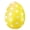 Yellow, variant on 24In Easter Oversized Polka-Dot Inflatable Eggs Decorations, PVC Easter Eggs Balloon with Hang-Up Ring Decor for Yard Garden Porch Outdoor Party