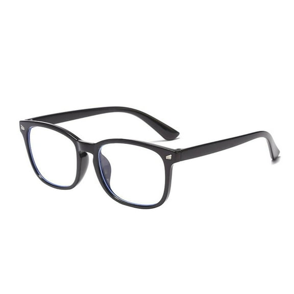 1 Pair Men Women Unisex Round Frame Blue Light Blocking Reading Glasses Readers 0.75