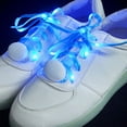 thumbnail image 3 of Illuminated LED Shoe Laces Upgrade Color Changing LED Shoelaces 110cm Long Flat Shoe Laces for Men Women Running Cycling, 3 of 20