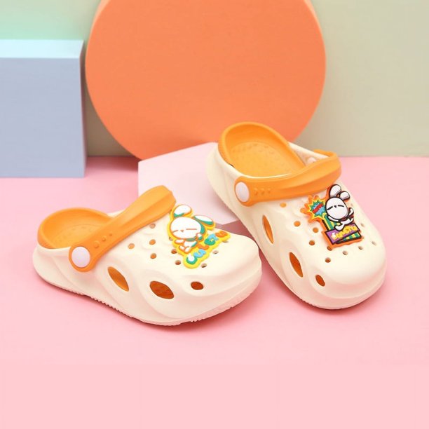 Zapatos de verano transpirables con agujeros para niños y niñas, sandalias para bebés, zapatos de jardín