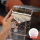 thumbnail image 3 of Kalimba 17 Teclas Piano de Pulgar Profesional Acrílico Kalimba Piano de Pulgar Teclado Instrumento Musical Diente de León, 3 of 5