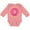 Mauve, variant on Inktastic Hot Pink Donut Boys or Girls Long Sleeve Baby Bodysuit