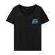 thumbnail image 1 of Camiseta para mujer con cuello redondo y cuello redondo, camisetas de verano para viajes, senderismo S, 1 of 7