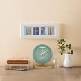 thumbnail image 4 of 1 Pcs Pink European Metal Alarm Clock, Desktop Bedside Student Silent Clock, 4 of 5