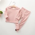 thumbnail image 2 of JFOPQVSM Kids Underwear Set Long Sleeve Thermal Underwear for Toddler,Boys Girls Thermals Base Layer for Cold Weather Unisex (1-7Y), 2 of 6