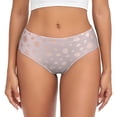 thumbnail image 1 of Balery Rose Gold Abstract Spots 1 Ropa Interior de Algodón para Mujer con Dibujo – Braguitas Cómodas y Elásticas, Estilo Clásico-Medium, 1 of 6