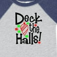 thumbnail image 4 of Inktastic Deck the Halls Christmas Ornament Boys or Girls Baby Bodysuit, 4 of 5