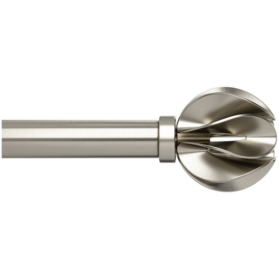 Umbra Blossom Single Curtain Rod 42-120" Nickel