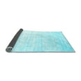 thumbnail image 2 of Ahgly Company Indoor Rectangle Solid Light Blue Modern Area Rugs, 2' x 3', 2 of 4
