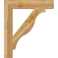 thumbnail image 3 of Ekena Millwork 6"W x 36"D x 42"H Funston Block Rough Sawn Bracket, Western Red Cedar, 3 of 4
