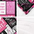thumbnail image 4 of LHSHID 90th Birthday Gifts for Women Blanket90th Birthday Gifts Ideas90th Birthday Decorations for WomenGifts for 90 Year Old WomanHappy 90th BirthdayBirthday GiftsSoft Throw Blanket 50"x60", 4 of 7