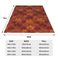 thumbnail image 3 of Balery fall Maple Manta de Felpa Suave y Acogedora – Cobija de Franela Aterciopelada para Cama, Lavable y Cálida para Sofá, Mascotas, Transpirable-40"x30", 3 of 7