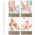 thumbnail image 5 of 2PCS Gel Moisturizing Heel Socks Spa Sock For Foot Care Gel Heel Socks For Dry Cracked Dry Feet Skin Gel Heel Repair Socks Tools, 5 of 6