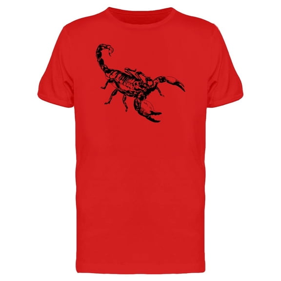 Grunge Scorpion Attack Pose Tee Men's -Image by Shutterstock