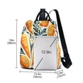 thumbnail image 3 of Travel Backpack for Women Large Capacity College Bags Multi-pocket Casual Daypacks 15 Inch Carrots with Leave and Dots, 3 of 7