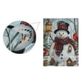 thumbnail image 3 of Ryvnso Cardinal on Snowman Pattern Garden Flag 28x40 Inch Double Sided Seasonal Yard Decoration, 3 of 6