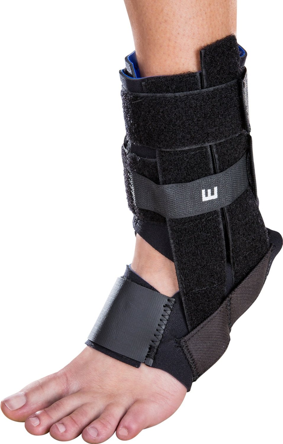 DonJoy RocketSoc Ankle Support Brace Drytex, Left Foot, Large , black