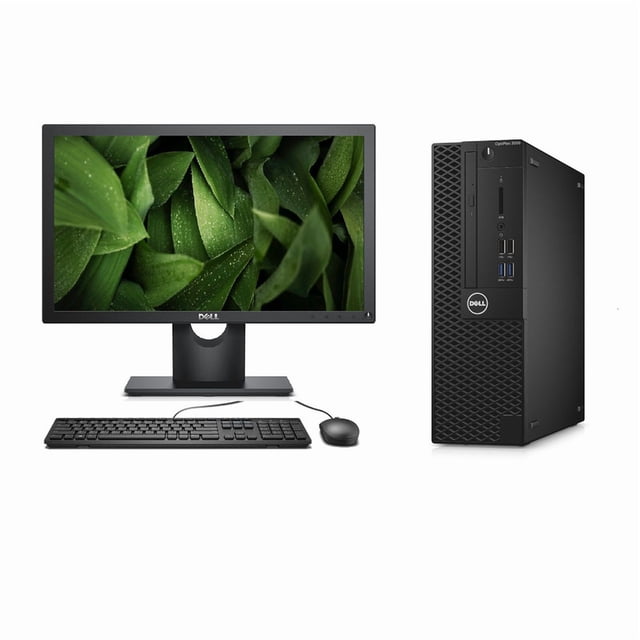 PC Dell OptiPlex 3060 SFF, Core i3-8a, 16GB RAM, 1TB SSD, MONITOR 19", REACONDICIONADO
