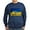 Navy, variant on CafePress - Pray For Ukraine Sweatshirt, Stand With Sweatshirt - Classic Crew Neck Sweatshirt