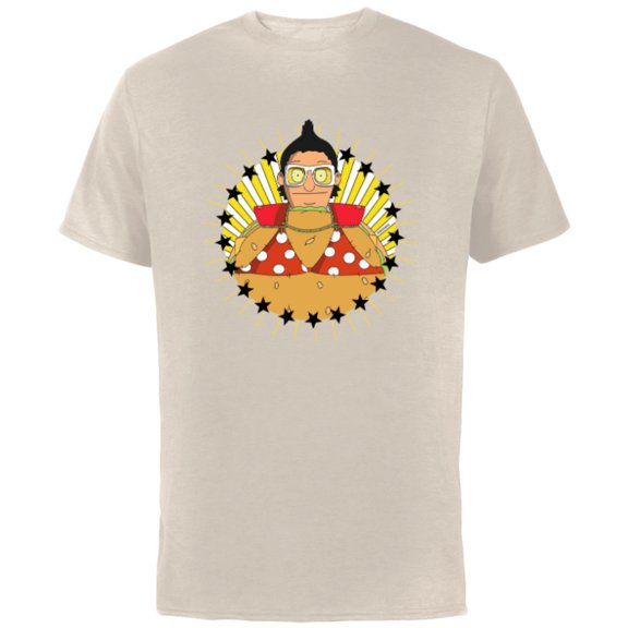 The Bob’s Burgers Movie Gene Belcher - Short Sleeve Cotton T-Shirt for Adults - Customized-Natural