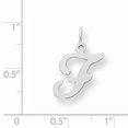 thumbnail image 2 of 925 Sterling Silver Dainty Letter F Initial Name Monogram Necklace Charm Pendant, 2 of 6