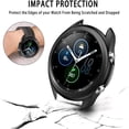 thumbnail image 4 of CIRUTVAL 2Pack TPU Full Edge Protection Case Cover For Samsung Galaxy watch 3 45mm 41mm Samrtwatch Soft Plated TPU Protective Shell bumper 41 45 mm Smartwatch Protector Cover Accessories For Men Women, 4 of 6