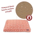 thumbnail image 5 of Majestic Pet | Aruba Shredded Memory Foam Rectangle Pet Bed For Dogs, Removable Cover, Orange, Small, 5 of 6