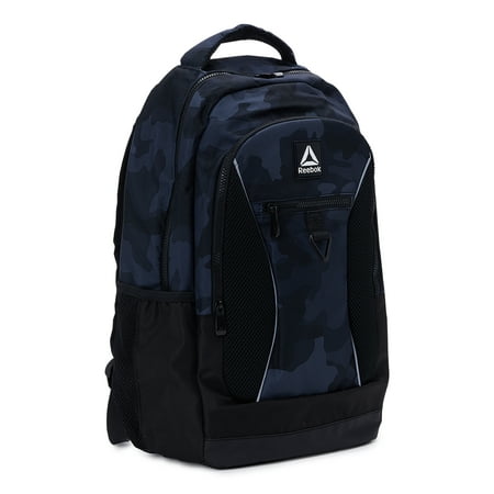 Reebok Unisex Adult Laredo 19.5" Laptop Backpack, Black Camo