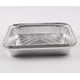 thumbnail image 1 of Recipiente de aluminio ligero para recoger grasa desechable, revestimientos desechables para barbacoa de fácil manejo y limpieza rápida, bandejas de aluminio para catering, fiestas, asados,, 1 of 6