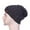 Dark Gray, variant on ZSQDM Women's Autumn and Winter New Hollow Out Double Stripe Warm Knitted Hat beanies White Cowboy Hat Scarf Hat or Gloves Scrub Caps Women