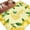 Yellow, variant on Yellow Lemon 2'x6' Runner Rugs for Hallway Kitchen Bedside Non Slip Washable, Summer Botanical Lemons Cute Yellow Entryway Rug Runners with Rubber Backing, Long Carpet Runner for Laundry Room