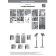 thumbnail image 4 of Flexible Sign Holder Silver, 11" x 17" Poster Size Adjustable Height, Landscape/Portrait, 4 of 8