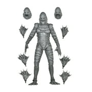 Universal Monsters - 7 Scale Action Figure - Ultimate Creature from the Black Lagoon Figure Black and White