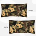 Camouflage green King Pillow Cases, Soft King Size Pillow Cases