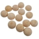 thumbnail image 4 of Accesorios de joyería 12-40 mm Madera de loto Color de madera Cuentas de madera de medio borde Bolas de semicírculo Cuentas de madera Cuentas sueltas de madera, 4 of 5