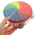 thumbnail image 4 of DRAFIDEEP Percussion Hand Drum with Round Shape Assorted Color for Kids 1Pcs, 4 of 5