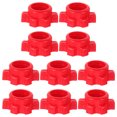 thumbnail image 1 of ETHZZLE 10 Pcs Colliers de Verrouillage pour Haltères Rouges au Design Compact pour Voyage et Usage Extérieur, 1 of 8