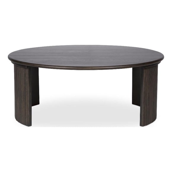 Moe's Home Collection Penny Grande Table Basse Bois Brun Foncé Tables Basses