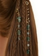 thumbnail image 6 of 6 Pcs Braid Hair Accessories Celtic Hair Jewelry Alloy Dreadlock Accessories Loc Jewelry Hair Braid Coil Jewel Hair Snake Hair Clips for Women and Girls (Multiple Styles)by Scheam, 6 of 9