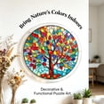 thumbnail image 3 of Acrylic Puzzles Suncatcher, 7.4 Inch Hummingbird Window Suncatcher Acrylic Puzzle, DIY Acrylic Suncatcher Jigsaw Puzzle Home Decor Art Gift, 3 of 5