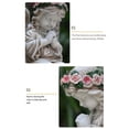 thumbnail image 4 of Yuarrent Adorno decorativo de jardín para niña que trae amor y protección al jardín, buena luz para la tumba del sol Iluminación y accesorios, 4 of 6