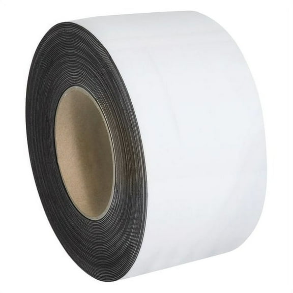 Office Depot® Brand Magnetic Warehouse Label Roll, LH158, 3" x 100', White