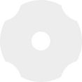 thumbnail image 4 of 22"OD x 5"ID x 7 1/2"C x 1"P Percival Architectural Grade PVC Contemporary Ceiling Medallion, 4 of 11