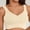 Beige, variant on Jelly Bras For Women Ice Gather Sports Bra Running Vest Yoga Large Size Blended Fabric Comfort Support Black S-Xxl