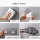 thumbnail image 2 of Estante colgante para baño, almacenamiento de baño de hierro forjado, estante de almacenamiento para baño de hierro forjado, organizador de inodoro, durabilidad extendida, 2 of 8
