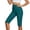Mint Green, variant on hotojiny Womens Bermuda Long Shorts Knee Length Capris Athletic Shorts Slim Leg High Waisted Butt Lifting Summer Workout Shorts Women