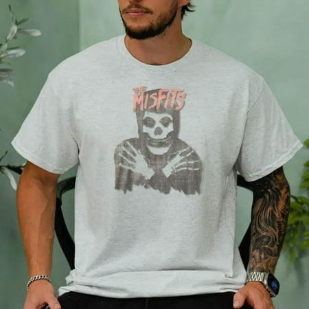 

Misfits_Classic_Skull_T_Shirt__Rock_N_Roll_Retro_Tee_Vintage_White_Shirt-NEW INSTOCK