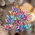 thumbnail image 4 of Adorno navideño acrílico de doble cara | Decoración navideña | Adorno para árbol | Regalo para familias, parejas y amantes de la naturaleza | Adorno decorativo para exhibir todo el año, 4 of 4